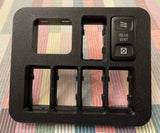 GX470 Mirror Control Panel + 2 Switch Openings