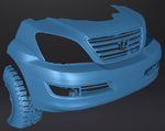 Lexus GX470 Front End with front bumper 3D Scan